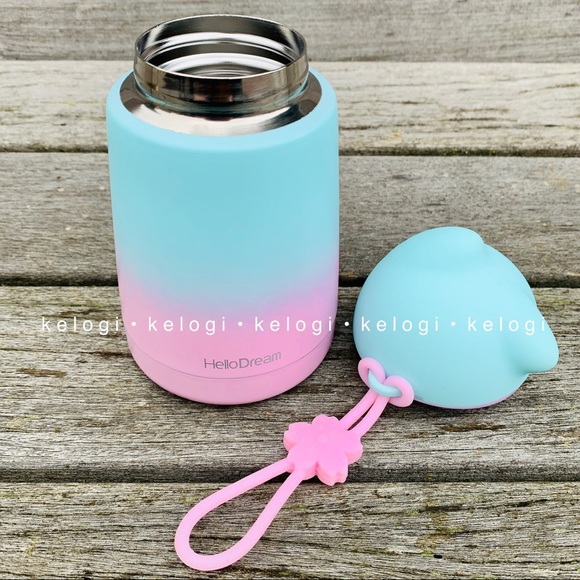 💫LAST💫Ombre Kitty Blue & Pink Insulated Tumbler - Picture 5 of 7